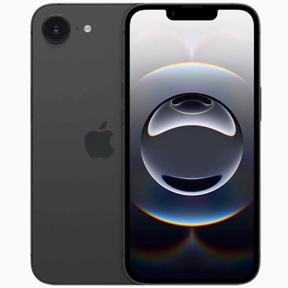 Pre-Owned Restored Apple iPhone 16e - Carrier Unlocked - 128 GB Black