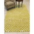 thumbnail image 4 of EORC Yellow Hand-Tufted Wool Transitional Marla Rug, 7'9 x 9'9-Color:Yellow,Material:Wool, 4 of 4