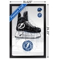 thumbnail image 3 of NHL Tampa Bay Lightning - Drip Skate 21 Wall Poster, 14.725" x 22.375", Framed, 3 of 3