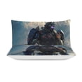 thumbnail image 3 of Transformers 3-Piece Comforter Set for Bedroom, Transformers Bedding Set for Kids Adults, Soft Microfiber Duvet Cover Set with Zipper Closure, 1 Duvet Cover + 2 Pillow Covers, 3 of 8