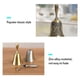 thumbnail image 4 of Multifunctional Hand Bell Call Bell Musical Instrument with Floral Pattern for Home School Church Restaurants, 4 of 4