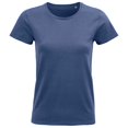 thumbnail image 1 of SOLS - Camiseta Pioneer para Mujer (Vaquero), 1 of 2