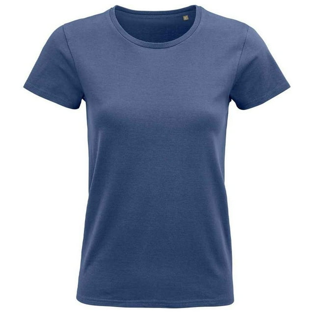 SOLS - Camiseta Pioneer para Mujer (Vaquero)