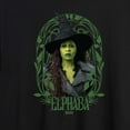 thumbnail image 3 of Wicked: Part 2 -  Art Noveau Elphaba - Women's Oversized Graphic T-Shirt, 3 of 5