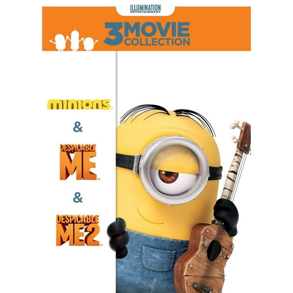 DESPICABLE ME 3-MOVIE COLLECTION (1 2 MINIONS) (DVD,STD,WS)