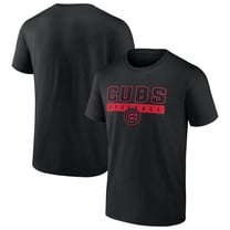 Men's Black Chicago Cubs In The Mitt T-Shirt