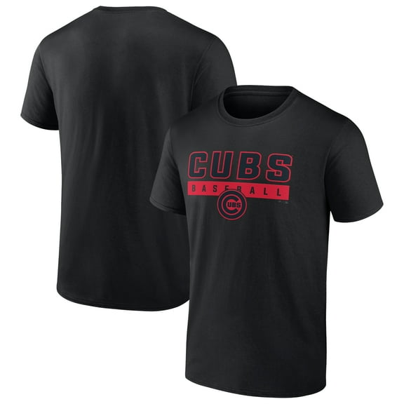 Men's Black Chicago Cubs In The Mitt T-Shirt