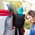 thumbnail image 3 of J.L. Childress Cup 'N Stuff Stroller Cup & Phone Holder - Accessories for Baby Strollers, Wheelchairs - Grey Chevron, 3 of 6