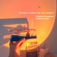 thumbnail image 4 of Fiudx Liquidación de ahorros de verano Adorno de escritorio con botella de fluido giratorio que flota, adorno decorativo de descompresión, 150 ml, 4 of 7