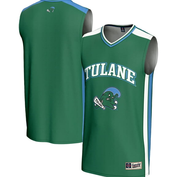 Men's GameDay Greats Green Tulane Green Wave Spirit Basketball Jersey