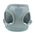 thumbnail image 1 of Dog Safety Vest Harness,Pet Dogs Chest Adjustable Reflective Safety Mesh Harness with Net and Breathable Surface for Outdoor Training Walking,For Small Medium Large Dogs,Gray/S(Dog Collar Included), 1 of 6