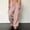 Pink, variant on FEIIBMOYRIA Casual Pants for Men with Pockets Men's Lightweight Solid Color Drawstring Cargo Pants Fashion Elastic Waist Straight Leg Baggy Pants