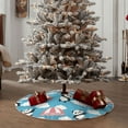 thumbnail image 6 of Bingfone Christmas Tree Skirt Mat Christmas Decoration Interior 30"-Panda Flying In The Sky, 6 of 8