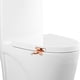 thumbnail image 4 of Asa para tapa de inodoro Clean Hand Leaf, diseño antisuciedad, fácil agarre, estilo moderno, para el hogar y el baño, abridor automático de tapa, accesorio sanitario para baño., 4 of 9