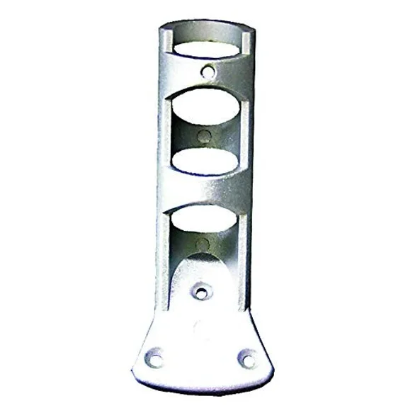 Bracket Flagpole Garden House Flag Pole Holder 1 Inch Easy Install 45 Degrees