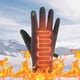 thumbnail image 2 of Guantes De Ciclismo Clidos Y Resistentes Al Viento Para Conducir, Guantes De Invierno Para Exteriores, De Neopreno, Talla Nica, Resistentes Al Viento, Para Pantalla Tctil, Para Ciclismo, UKHBMC, 2 of 9
