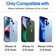 thumbnail image 2 of Protector de pantalla Ambison Matte Glass para iPhone 13/13 Pro de 6.1 pulgadas, 2 of 8