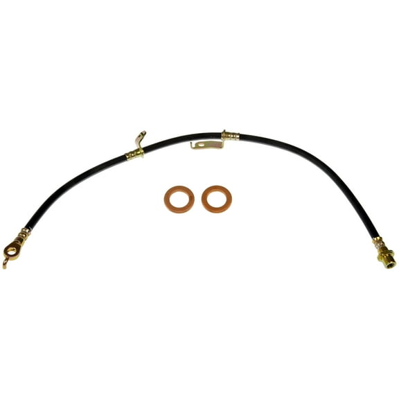 Dorman H621065 Front Driver Side Brake Hydraulic Hose for Specific Toyota Models Fits select: 2006-2019 TOYOTA RAV4