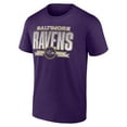 thumbnail image 2 of Men's Fanatics Purple Baltimore Ravens Fading Out T-Shirt, 2 of 3