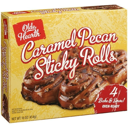 Olde Hearth: Caramel Pecan Sticky Rolls, 16 Oz