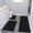 Black, variant on Mmeneyy Kitchen Mats for Floor,Set of 3 Kitchen Rugs,Non Slip Anti Fatigue Mats for Floor,Waterproof Kitchen Sink Mat,Cushioned Standing and Comfort Mats for Office,120cm