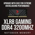 thumbnail image 2 of RAM DDR4 para juegos PNY XLR8, 16 GB, 3200 MHz, SODIMM, 2 of 7