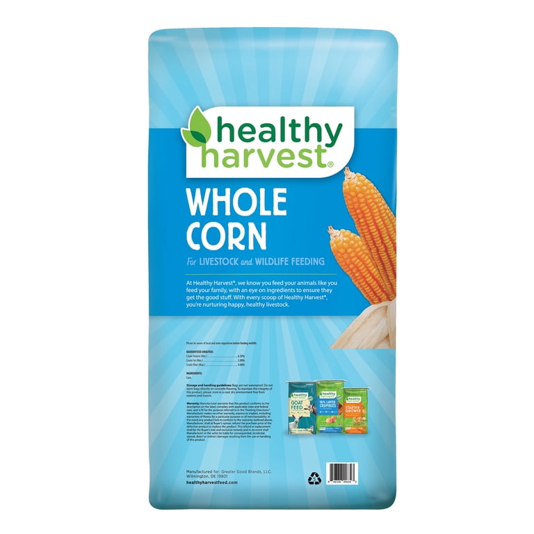2 pack) Healthy Harvest Whole Corn for Livestock and Poultry, 40