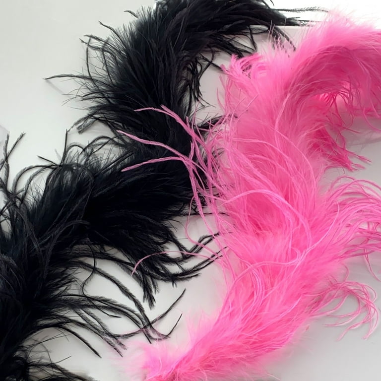 Hot Pink Marabou Feathers by the Pound – Schuman Feathers