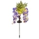 thumbnail image 5 of Lámpara solar para caminos con forma de flor, 40 LED, para jardín, 5 of 6