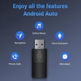 thumbnail image 3 of Adaptador Inalámbrico Android Auto, Pequeño Dongle Inalámbrico Android Auto Que Convierte Cableado en Inalámbrico para Automóviles Android Auto, 3 of 5