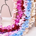 thumbnail image 4 of Homesteed Artificial Flowers Wisteria Hanging Flowers Garland Realistic Fake Vines Flower Wall for Wedding Decor Garden Home Room Decoration, 4 of 4