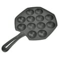 thumbnail image 4 of Poêle à Œufs, Poêle à Crêpes en Fonte Haute Résistance 12 Trous Antiadhésif pour Restaurant, 4 of 8