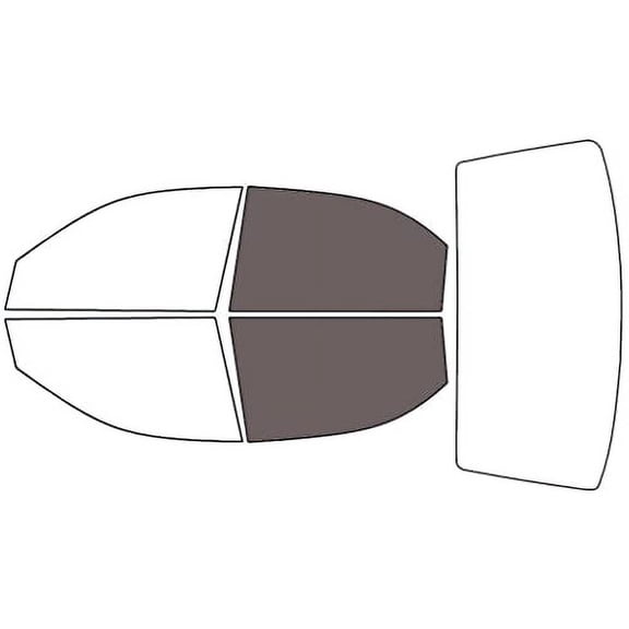 Avery Dennison NR Nano Ceramic IR Window Tint Kit Compatible with Hyundai Sonata 2002-2005 - Back