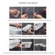 thumbnail image 1 of Estante de almacenamiento giratorio Toystoory 2 capas para baño Blanco gris, 1 of 6