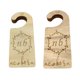 thumbnail image 4 of Billuyoard Paquete de 7 broches para ropa, colgante, divisor de armario para bebé, accesorios para el hogar, colgador de para cocina, armario, Artesanía Madera de algodón Billuyoard HA062792-01, 4 of 6