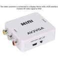 thumbnail image 3 of Convenient AV to VGA Video Audio converter Adapter High Quality TV Set-top Box Video Converter with USB Cable for Monitor Laptop Desktop PC TV, 3 of 9