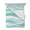 Turquoise, Teal, White, variant on Quilts Queen Size Bedding Set, Purple Ombre Lightweight Quilted Comforter, Modern Moire Abstract Art Aesthetics Soft Reversible Bedspread Coverlet with Pillow Covers for All Season, 90" x 96"
