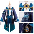 thumbnail image 3 of Juego Honkai: disfraz de Cosplay de Star Rail Misha, peluca Misha, zapatos, uniformes, conjunto completo, traje de juego de rol para fiesta de Halloween para hombres y mujeres, 3 of 4