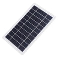 thumbnail image 1 of Solar Panel, 5W High Conversion Rate Portable Stable Solar Charging Panel Nvironmentally Friendly  for Radio, 1 of 7