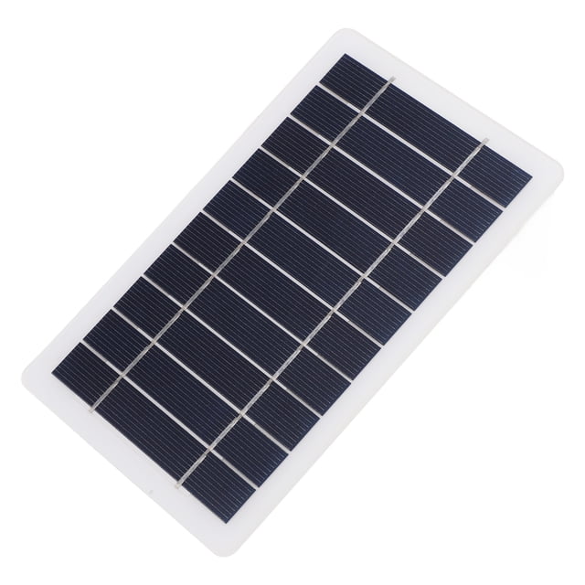 Solar Panel, 5W High Conversion Rate Portable Stable Solar Charging Panel Nvironmentally Friendly for Radio