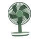 thumbnail image 3 of Ventilador de escritorio recargable con luz nocturna, ventilador de escritorio de 6 pulgadas para estudios compactos Verde, 3 of 9