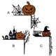 thumbnail image 4 of Letrero Decorativo para Esquina Puerta Calabaza Halloween Artística Pared (casa Calabaza), 4 of 6