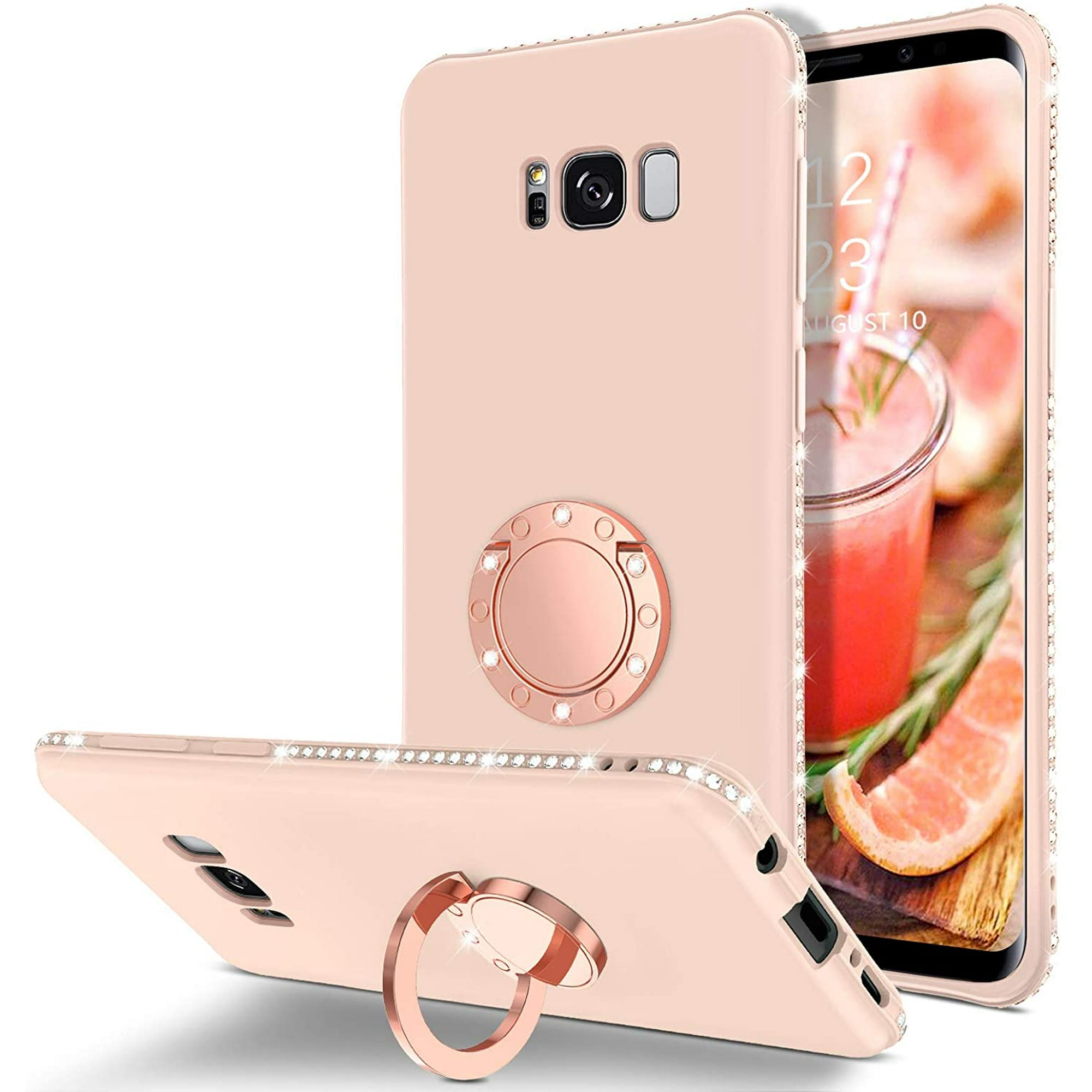 Galaxy S8 Case, Phone Case Samsung S8, Slim Silicone | 360 Ring Holder Kickstand | Soft Rubber Hybrid Hard Protection Shockproof Bumper Non-Slip Cute Girls Women Galaxy S8 Covers, Light - Walmart.ca Galaxy S8 Case, Phone Case Samsung S8, Slim Silicone | 360 Ring Holder Kickstand | Soft Rubber Hybrid Hard Protection Shockproof Bumper Non-Slip Cute Girls Women Galaxy S8 Covers, Light - Walmart.ca