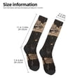 thumbnail image 2 of Sigee Starry Night Black Sheep for Socks for Men Women Socks Stocking Compression Socks, 2 of 6