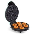 thumbnail image 1 of Máquina eléctrica para hacer donas, automática, para calentar huevos, pasteles, pan, 760 W, para el desayuno, para 7 donas, enchufe estadounidense, 1 of 8
