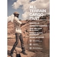 thumbnail image 6 of Wrangler® Men's and Big Men's Outdoor Performance Zip Cargo Short with UPF 50+, Sizes 30-48, 6 of 6