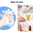 thumbnail image 3 of Magic Sponge Eraser Sheets,100 Count Convex Point Melamine Sponge, Thickened, Long Lasting, Disposable Cleaner Pads Eraser Wipes for Kitchen Shoe Dining Table Furniture Bathroom Hard-to-Reach Places, 3 of 6