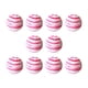 thumbnail image 5 of 10 pelotas de golf para entrenamiento de golf, juguetes para mascotas, duraderas y de alto rendimiento. Rosa y blanco, 5 of 9