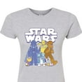 thumbnail image 3 of Star Wars - Easter Logo - Juniors Fitted Graphic T-Shirt, 3 of 5