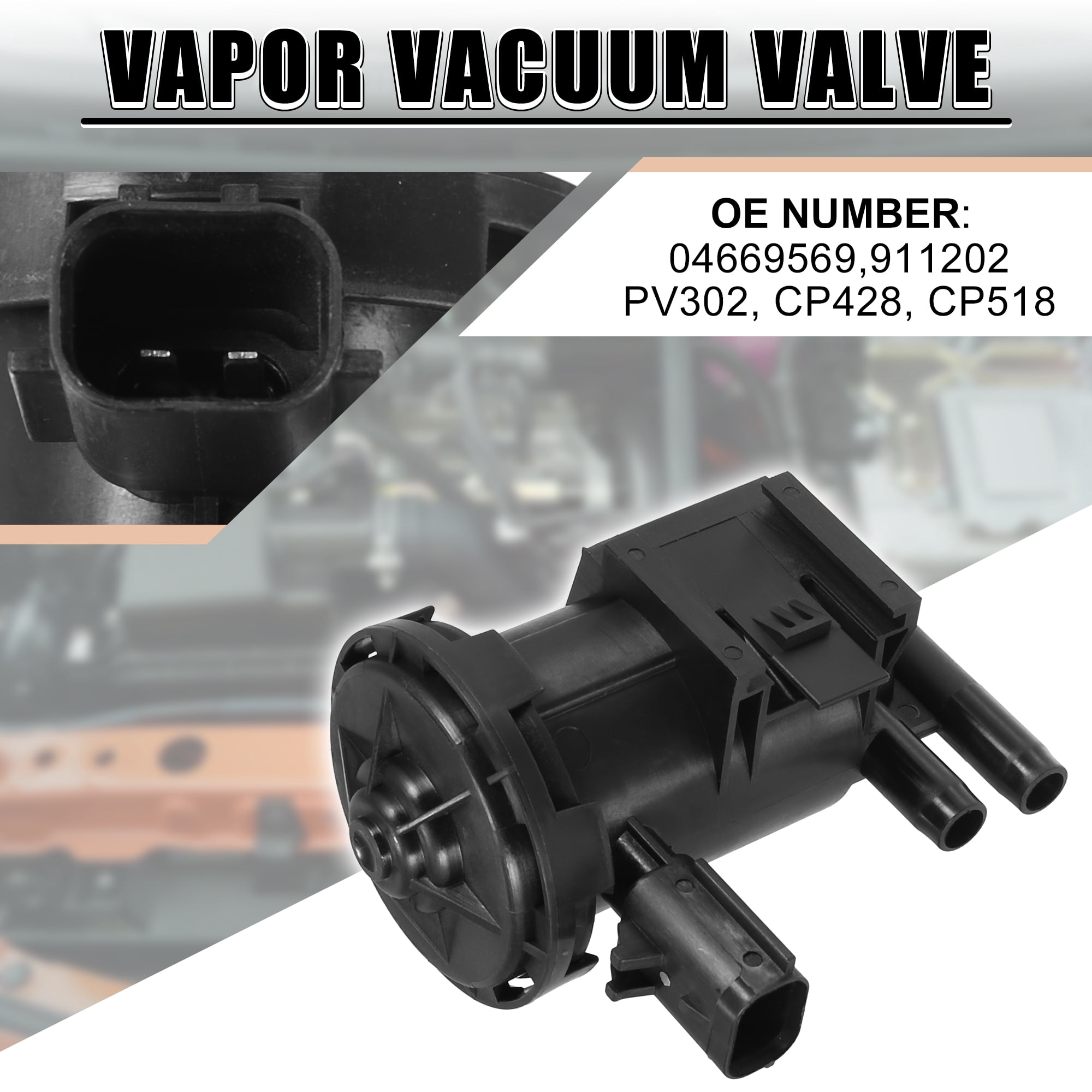 Unique Bargains Vapor Canister Solenoid Purge Intake Valve for Chrysler PT Cruiser for Dodge Town and Country Grand Caravan 04669569